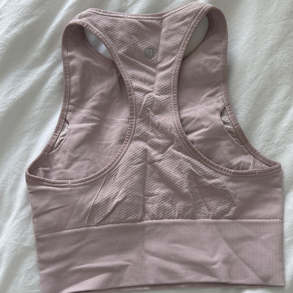 lululemon athletica Dusty Pink Sports Bra - Picture 2 of 2